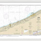 Nautical Chart-14828 Erie-geneva - Framed Print
