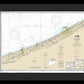 Nautical Chart-14828 Erie-geneva - Framed Print
