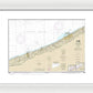 Nautical Chart-14828 Erie-geneva - Framed Print