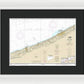 Nautical Chart-14828 Erie-geneva - Framed Print