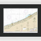 Nautical Chart-14828 Erie-geneva - Framed Print
