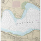 Nautical Chart-14939 Portage Lake - Bath Towel