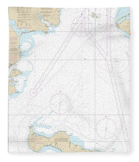 Nautical Chart-16220 Bering Sea St Lawrence Island-bering Strait - Blanket