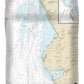 Nautical Chart-16300 Kuskokwim Bay, Goodnews Bay - Duvet Cover