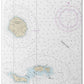 Nautical Chart-16465 Tanaga Island-unalga Island - Beach Towel