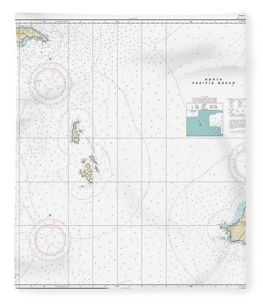 Nautical Chart-16587 Semidi Islands-vicinity - Blanket