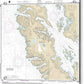 Nautical Chart-17408 Central Dall Island-vicinity - Acrylic Print