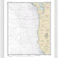 Nautical Chart-18007 San Francisco-cape Flattery - Framed Print