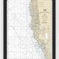 Nautical Chart-18010 Monterey Bay-coos Bay - Framed Print