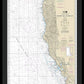 Nautical Chart-18010 Monterey Bay-coos Bay - Framed Print