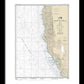 Nautical Chart-18010 Monterey Bay-coos Bay - Framed Print