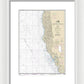Nautical Chart-18010 Monterey Bay-coos Bay - Framed Print