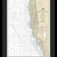 Nautical Chart-18010 Monterey Bay-coos Bay - Framed Print