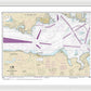 Nautical Chart-18465 Strait-juan De Fuca-eastern Part - Framed Print