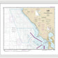 Nautical Chart-18640 San Francisco-point Arena - Framed Print