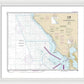 Nautical Chart-18640 San Francisco-point Arena - Framed Print