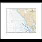 Nautical Chart-18640 San Francisco-point Arena - Framed Print