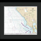 Nautical Chart-18640 San Francisco-point Arena - Framed Print