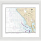 Nautical Chart-18640 San Francisco-point Arena - Framed Print