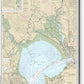 Nautical Chart-18654 San Pablo Bay - Acrylic Print