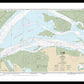 Nautical Chart-18658 Suisun Bay-roe Island-vicinity - Framed Print