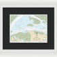 Nautical Chart-18658 Suisun Bay-roe Island-vicinity - Framed Print