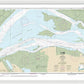 Nautical Chart-18658 Suisun Bay-roe Island-vicinity - Framed Print
