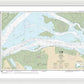 Nautical Chart-18658 Suisun Bay-roe Island-vicinity - Framed Print