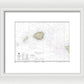 Nautical Chart-19380 Oahu-niihau - Framed Print