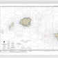 Nautical Chart-19380 Oahu-niihau - Framed Print