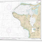 Nautical Chart-81054 Mariana Islands Apra Harbor, Guam - Canvas Print