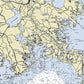 New Orleans Louisiana Nautical Chart - Puzzle