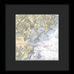 New Rochelle-new York Nautical Chart - Framed Print