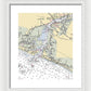 Newburyport-massachusetts Nautical Chart - Framed Print