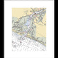 Newburyport-massachusetts Nautical Chart - Framed Print
