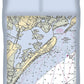 Ocean City-new Jersey Nautical Chart - Duvet Cover