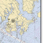 Patapsco River Neck -maryland Nautical Chart _v2 - Acrylic Print