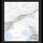 Plum Island-new York Nautical Chart - Framed Print