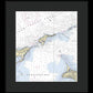 Plum Island-new York Nautical Chart - Framed Print