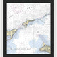 Plum Island-new York Nautical Chart - Framed Print