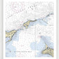 Plum Island-new York Nautical Chart - Framed Print