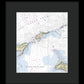 Plum Island-new York Nautical Chart - Framed Print
