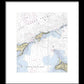Plum Island-new York Nautical Chart - Framed Print