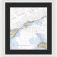 Plum Island-new York Nautical Chart - Framed Print