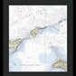 Plum Island-new York Nautical Chart - Framed Print