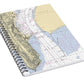 Point Loma-california Nautical Chart - Spiral Notebook