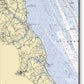 Rehobeth Bay & Indian River Bay-delaware Nautical Chart - Acrylic Print