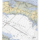 Roanoke Island-north Carolina Nautical Chart - Blanket