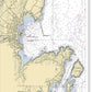 Rockland-maine Nautical Chart - Canvas Print