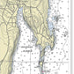 Rockport Maine Nautical Chart - Canvas Print